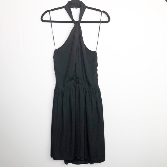 𝅺D R A Los Angeles Small black Jay Choker halter mini dress - Picture 9 of 10